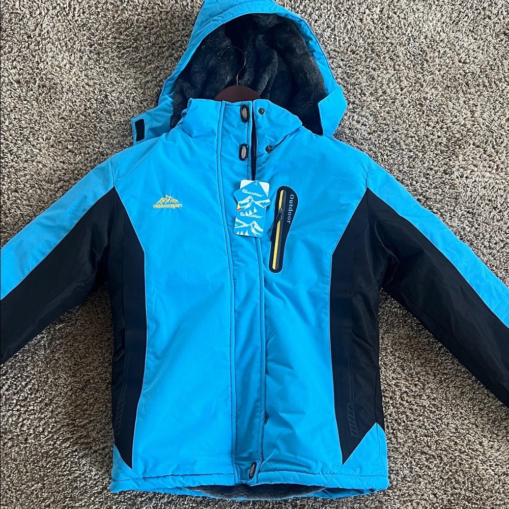 Blue and Black Jacket